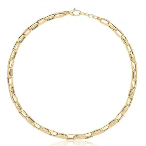 9ct Yellow Gold Hollow Necklace NK445