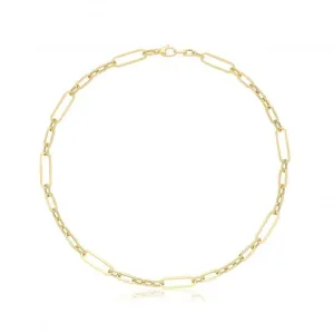 9ct Yellow Gold Hollow Necklace NK460