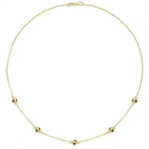 9ct Yellow Gold Ladies Necklet NK064