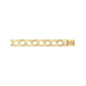 9ct Yellow Gold Men's Bracelet BR523/08