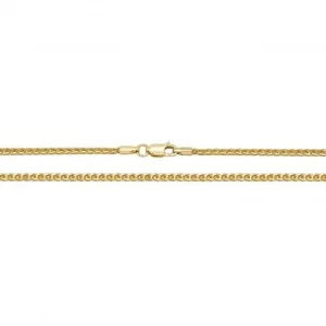 9CT Yellow Gold Spiga Chain CH488