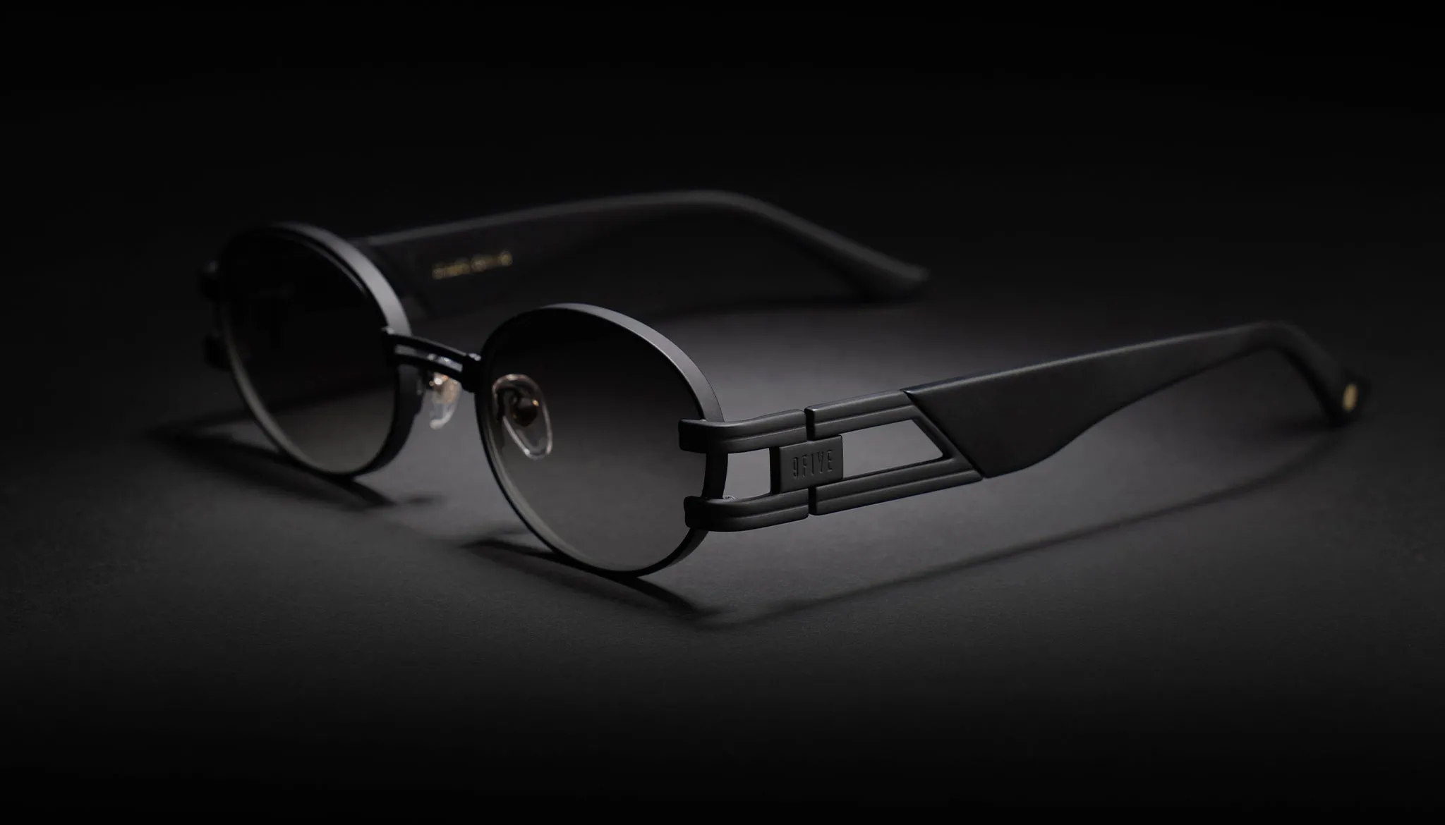 9FIVE St. James Matte Blackout Sunglasses Rx