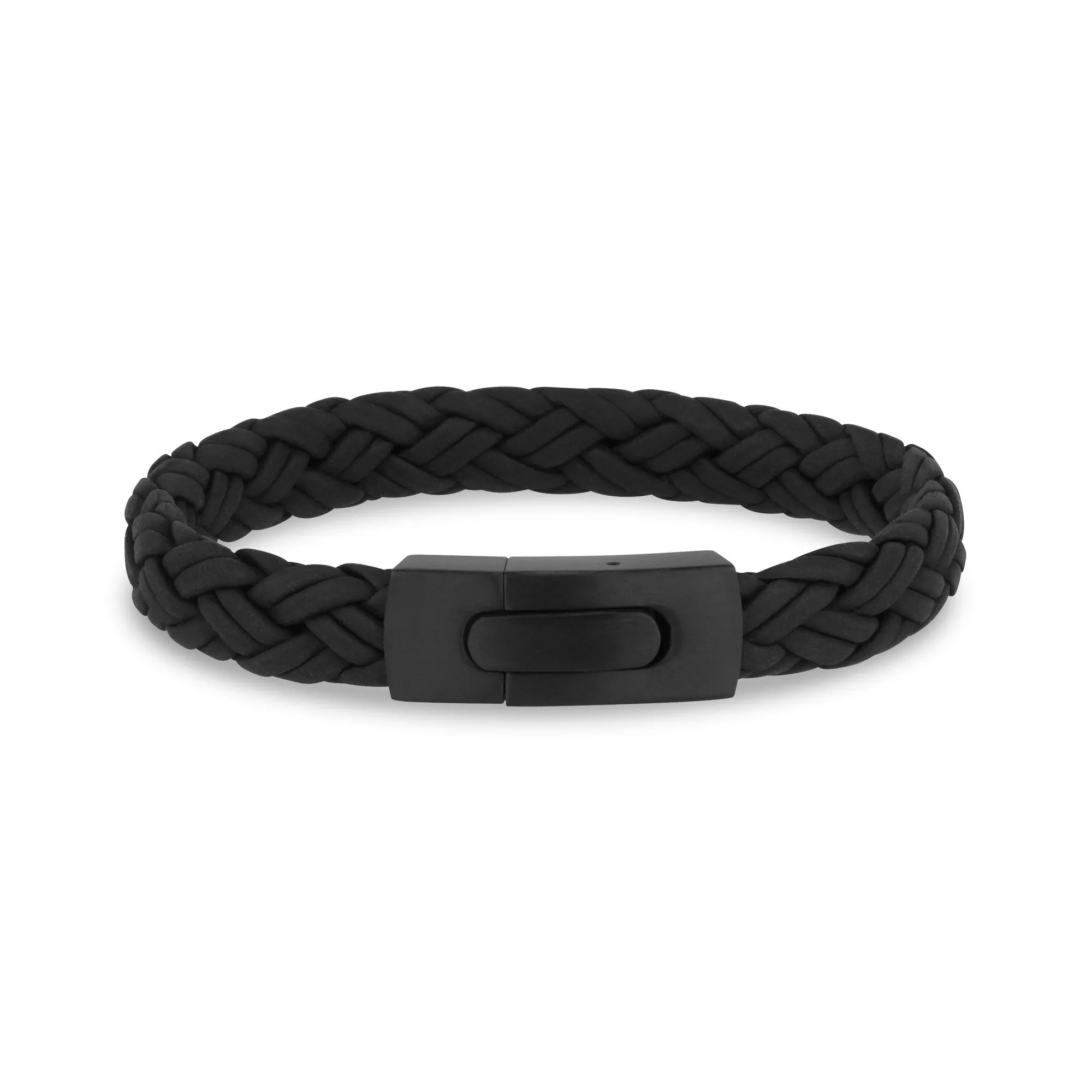 9mm Woven Leather Bracelet