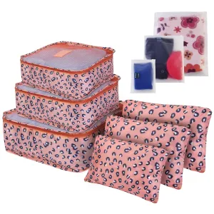 9Pcs Clothes Storage Bags Water-Resistant Travel Luggage Organizer Clothing Packing Cubes for Blouse Hosiery Stocking Underwear