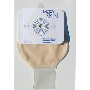 9" Mid-Size Drn 1Pc Pch w/Mcskn Barrier, Clear