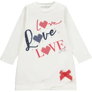 A DEE - Love Sweat Dress - White