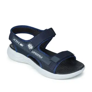 A-HA Casual Blue Sandals For Men IMPACT-8 By Liberty