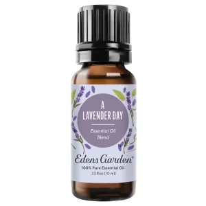 A Lavender Day Essential Oil Blend- Tranquil & Soothing Floral Aroma For Relaxing