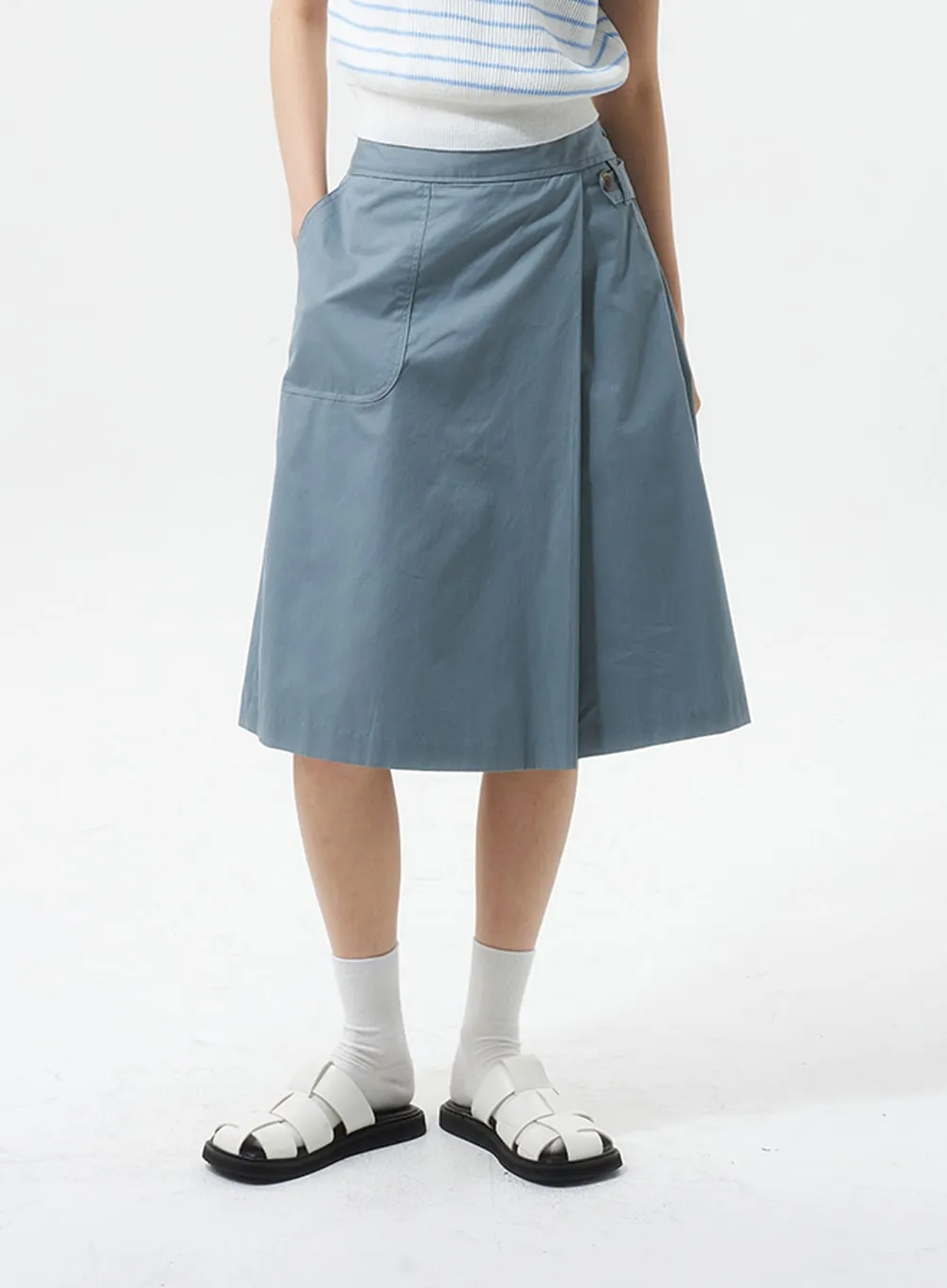 A-Line Midi Skort IU326