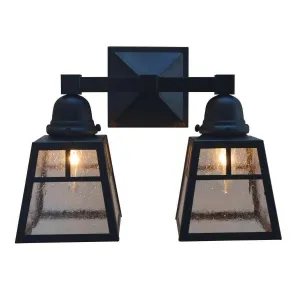 A-Line shade 2 Light Sconce