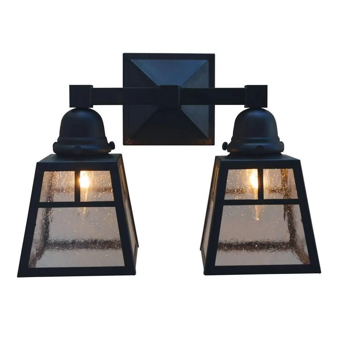 A-Line shade 2 Light Sconce