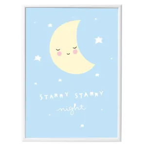 A Little Lovely Company Poster Moon