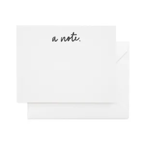 A Note, Script Note Set