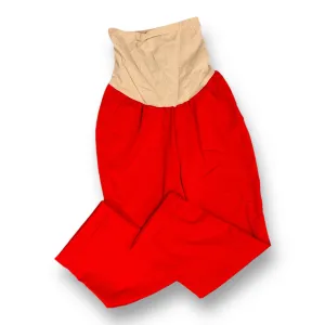 A Pea in the Pod Size M Red Casual Maternity Dress Pants