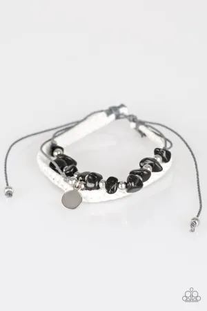 A PEACE of Work Black Paparazzi Bracelet