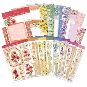 A Rainbow Of Flowers Luxury Topper Collection