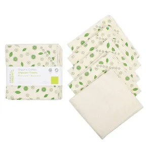 A Slice Of Green Unpaper Towels - Mint Leaf