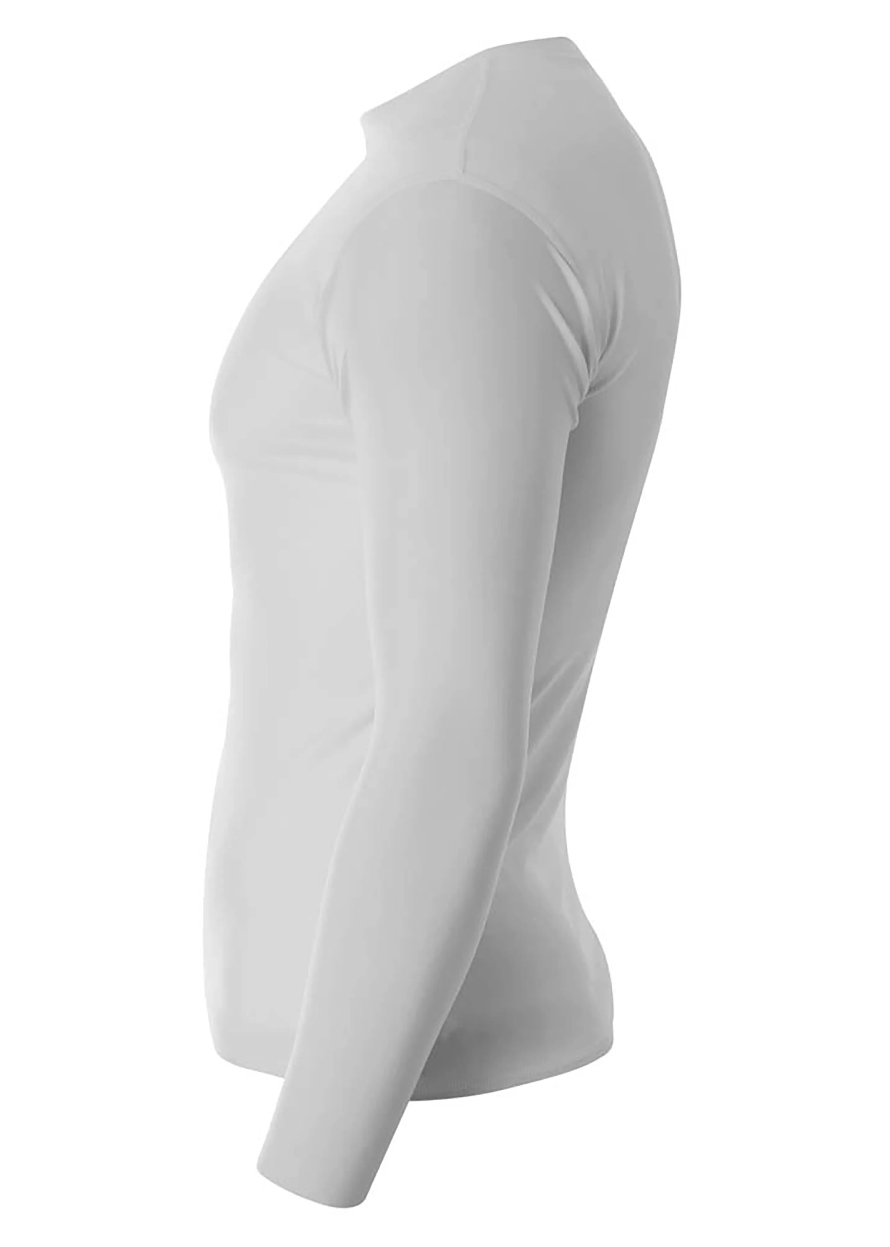 A4 Mens Long Sleeve Compression Crew