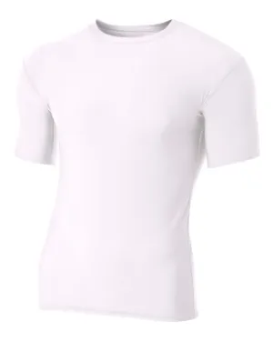 A4 Youth Short Sleeve Compression Crew