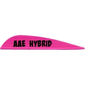 Aae Hybrid 26 Vanes Hot Pink 50 Pk.