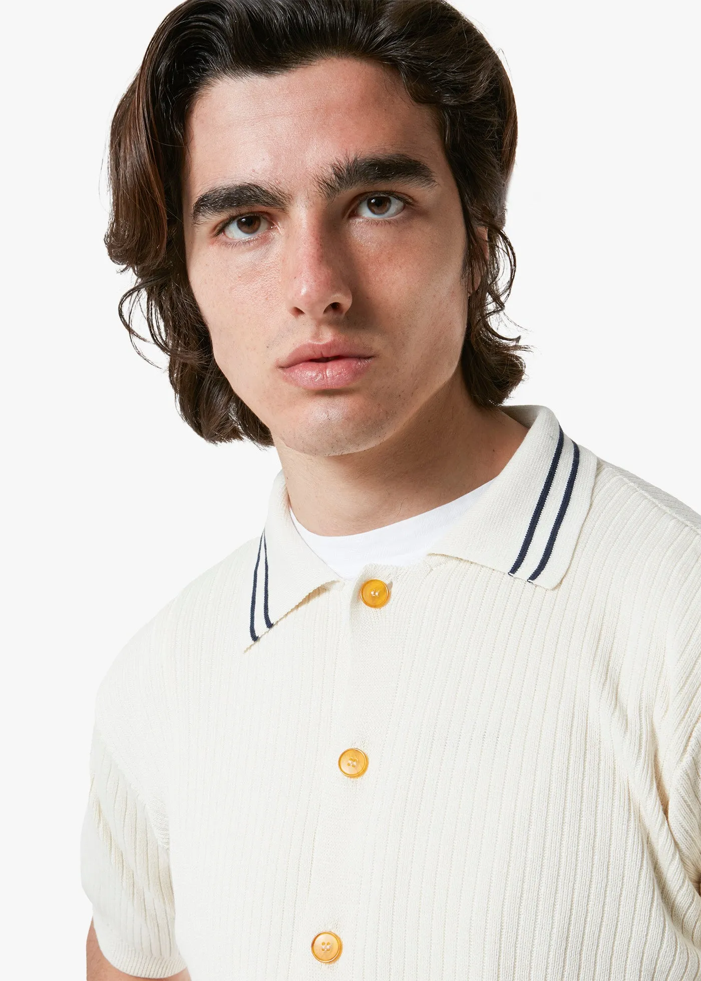 AAGAR KNITTED POLOSHIRT