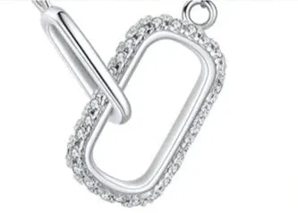 A&A Infinity Lock 925 Sterling Silver Necklace