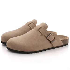 A&A Suede Mule Slipper Clogs