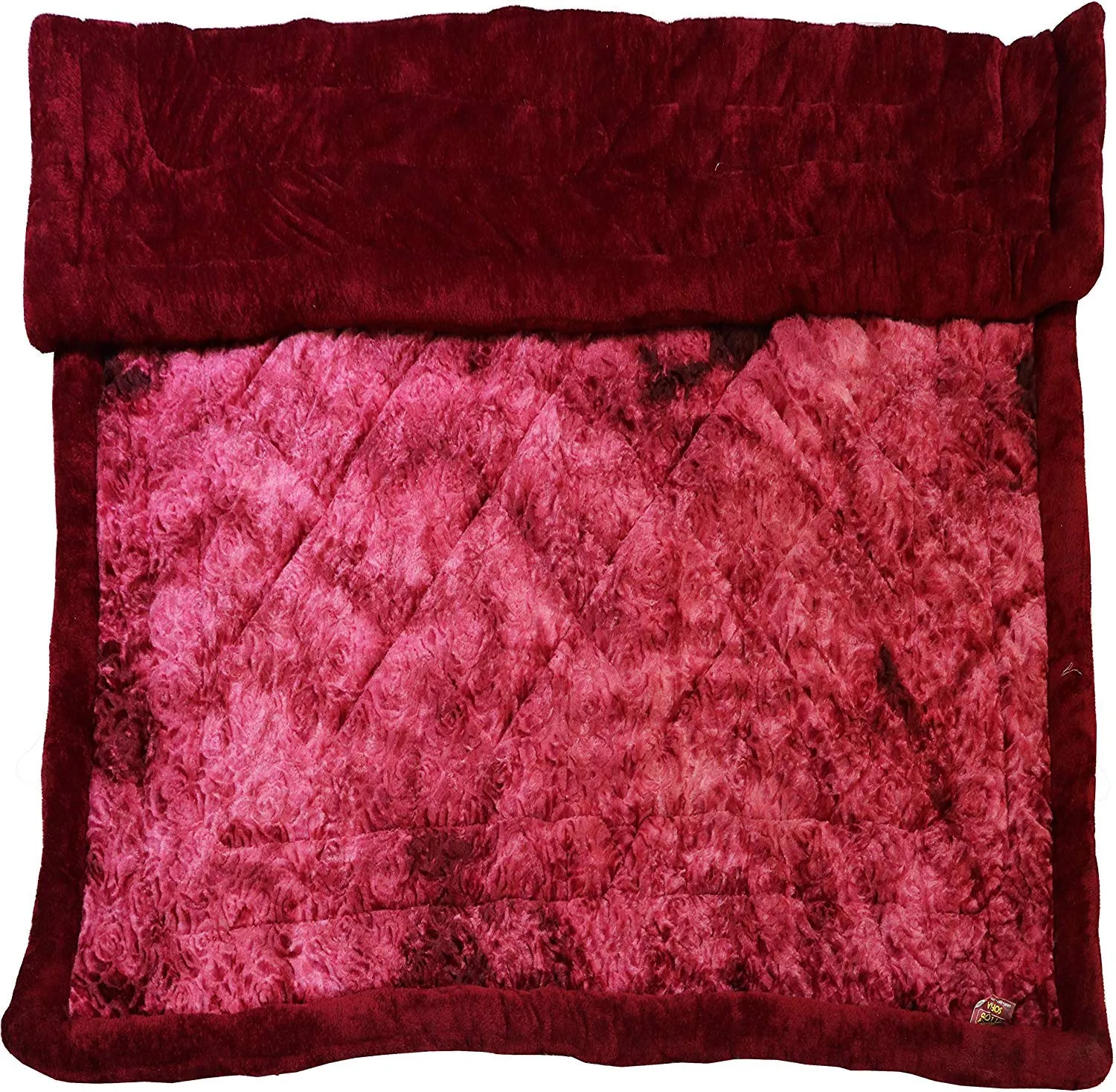 Ab Home Decor Premium Super Soft Microfibre Heavy Quilt razai for Winter- Double Bed-Maroon