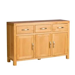 Abbey Light Oak Large Sideboard