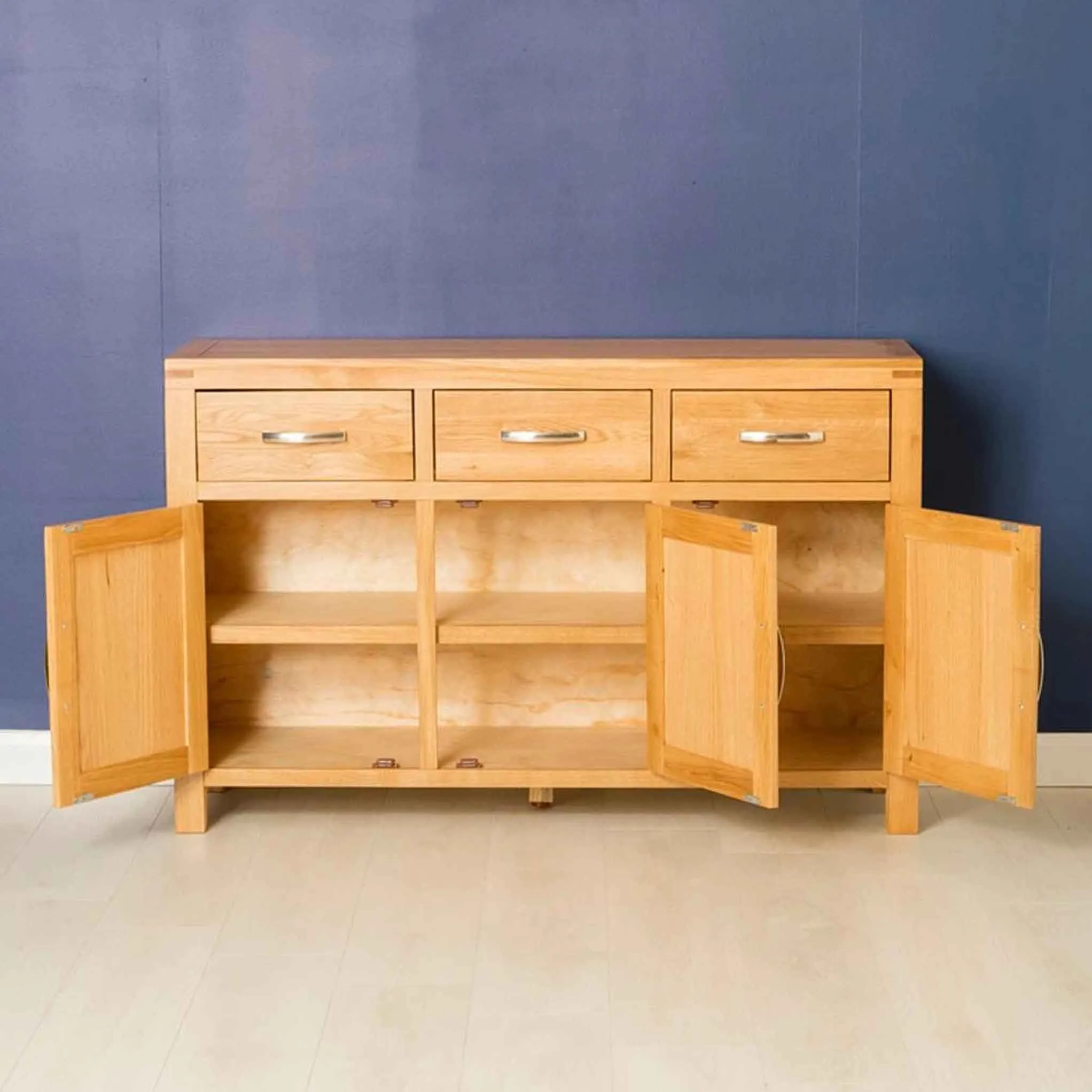 Abbey Light Oak Large Sideboard