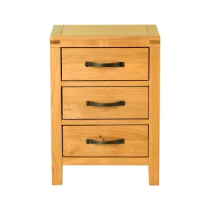 Abbey Waxed Oak Bedside Table