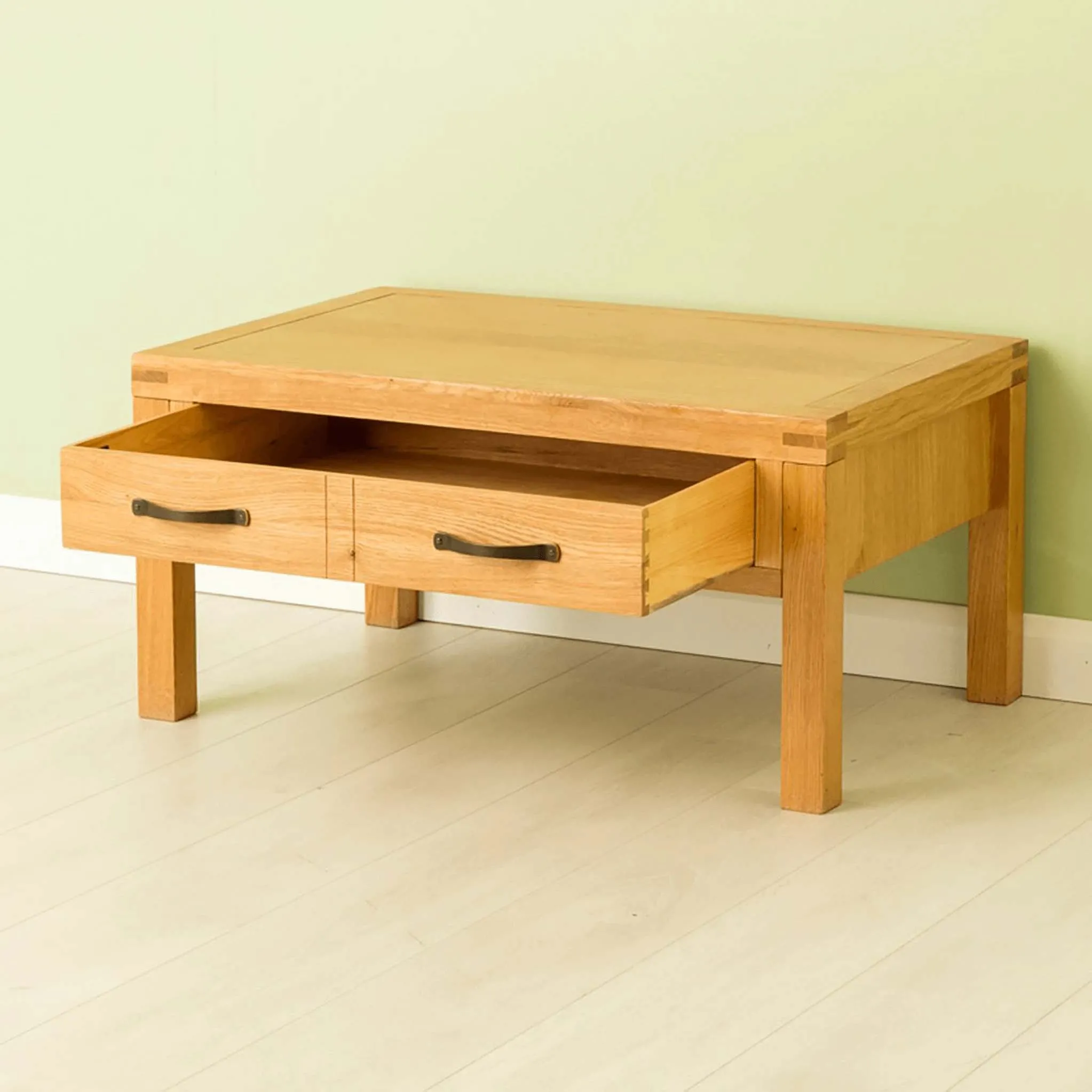 Abbey Waxed Oak Coffee Table