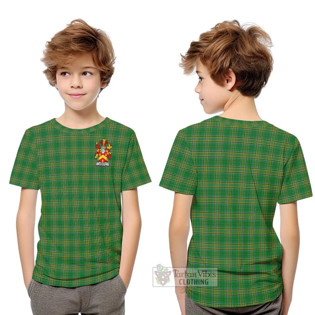 Abbott Irish Clan Kid T-Shirt with Coat of Arms