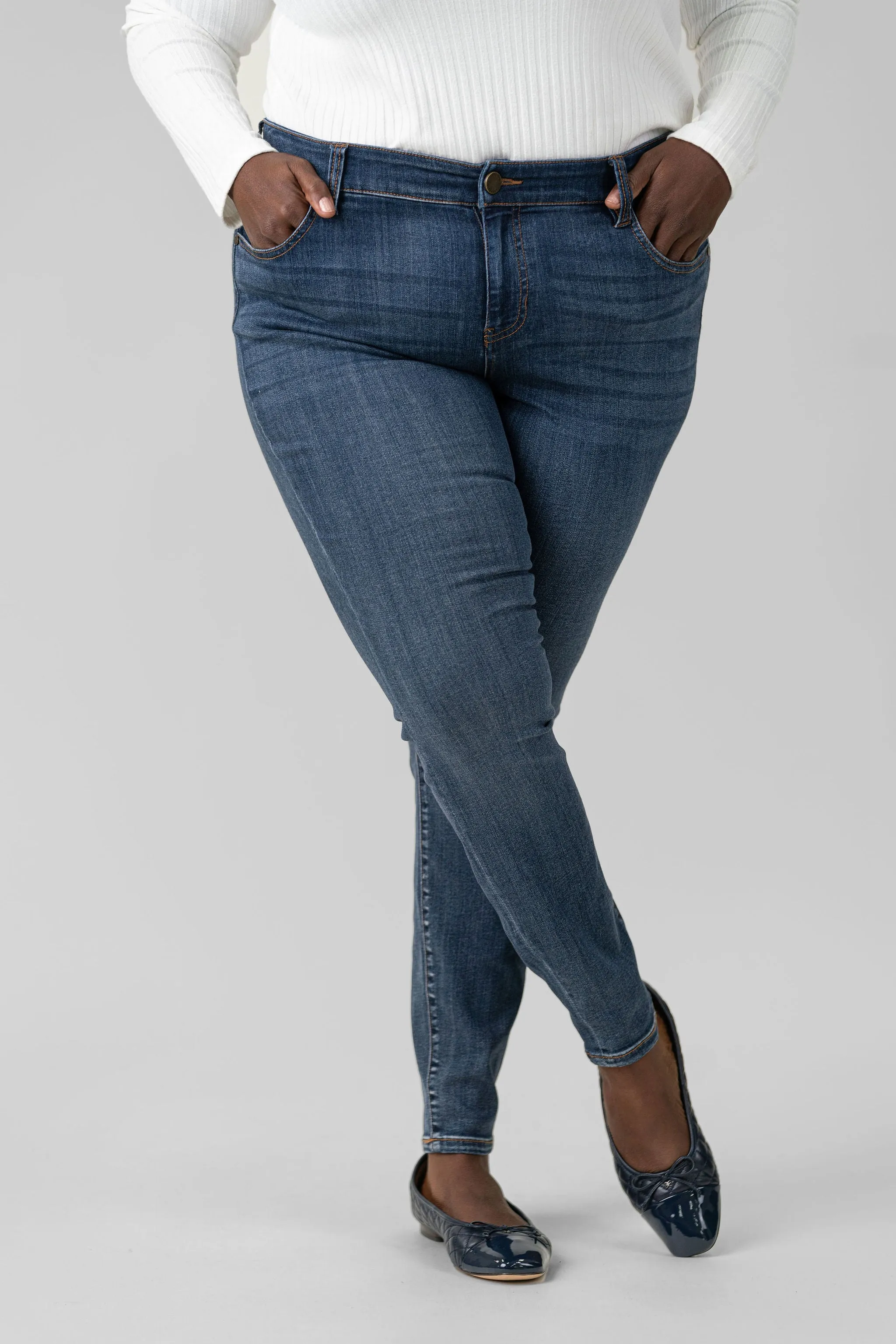 ABBY SKINNY 30" JEAN