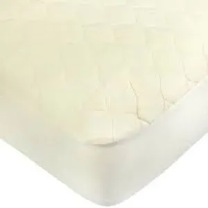 ABC Organic Quilted Cotton Waterproof Crib Pad