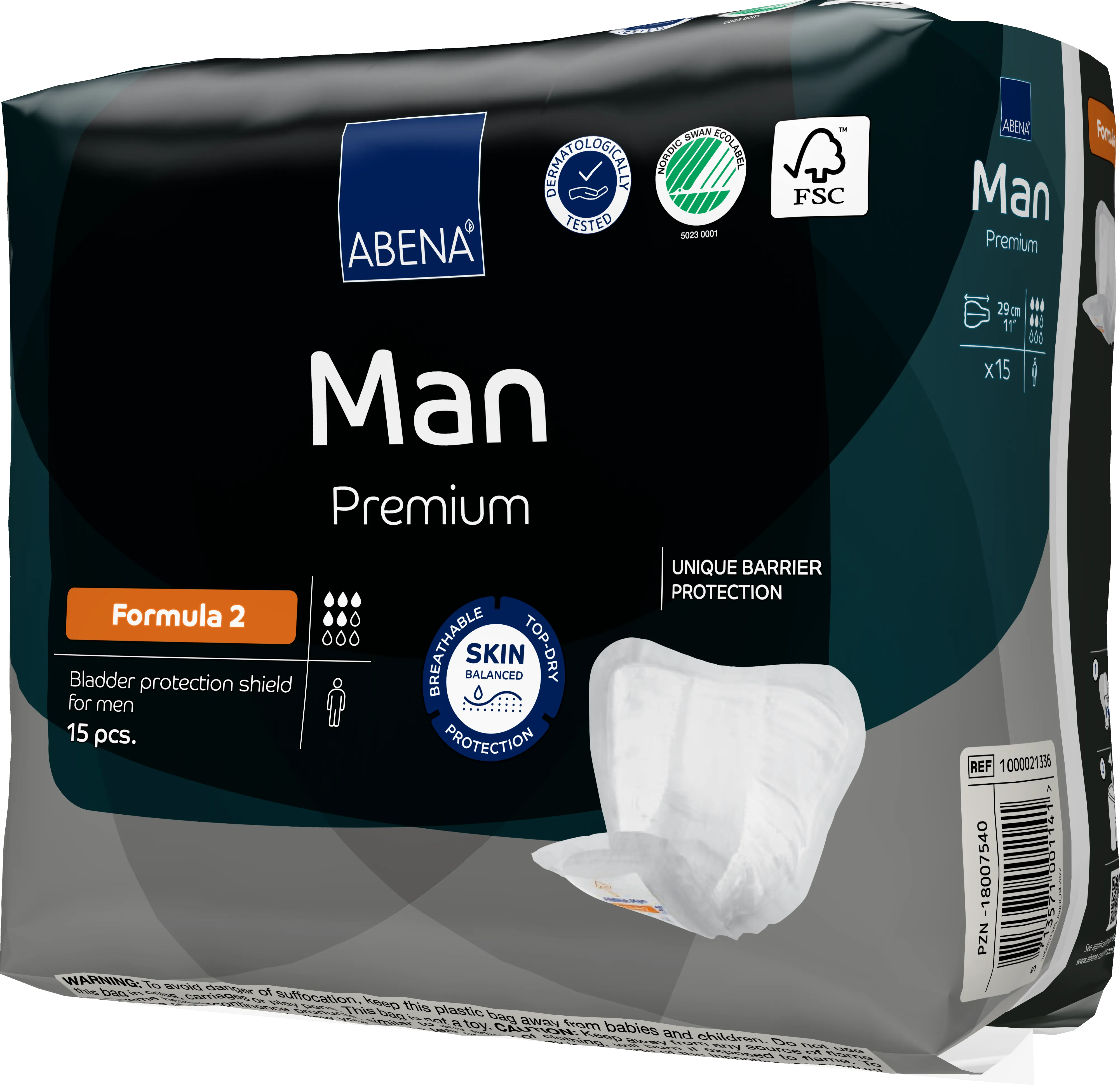 Abena Man Premium Bladder Protection Shield, Formula 1