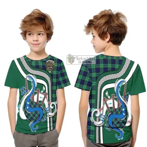 Abercrombie Tartan Kid T-Shirt with Epic Bagpipe Style