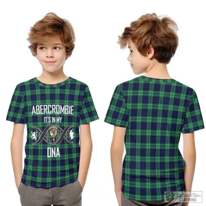 Abercrombie Tartan Kid T-Shirt with Family Crest DNA In Me Style