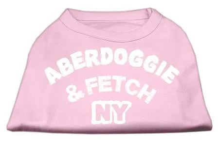 Aberdoggie NY Screenprint Shirts Light Pink XL (16)