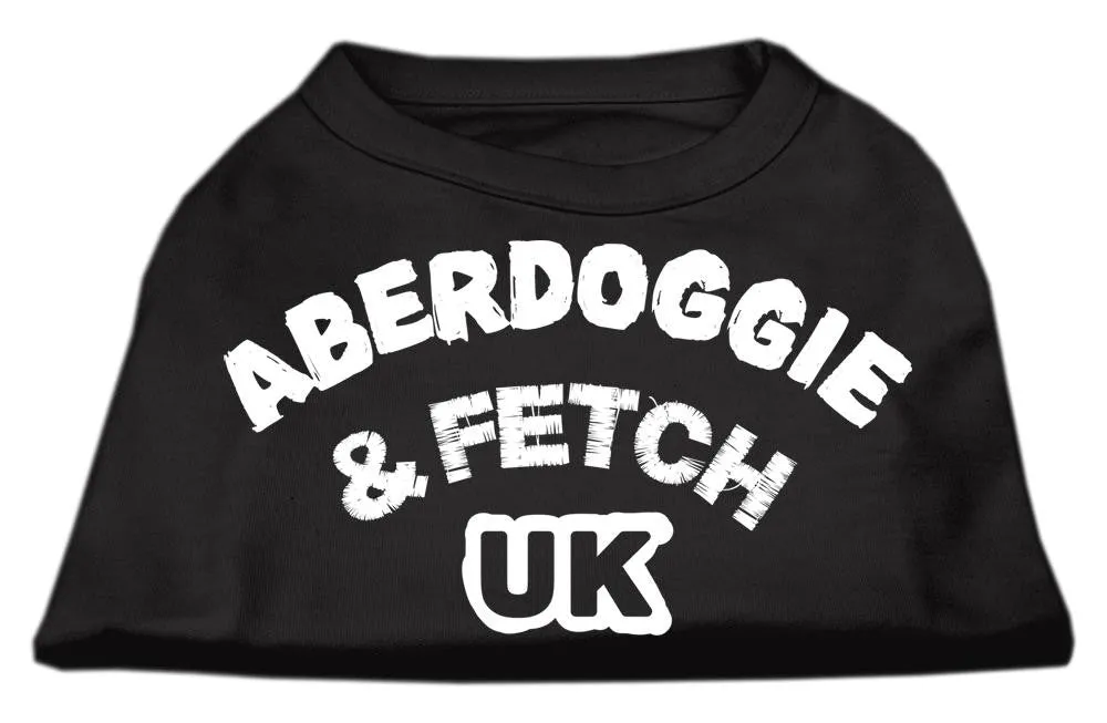 Aberdoggie UK Screenprint Shirts Black  XS (8)