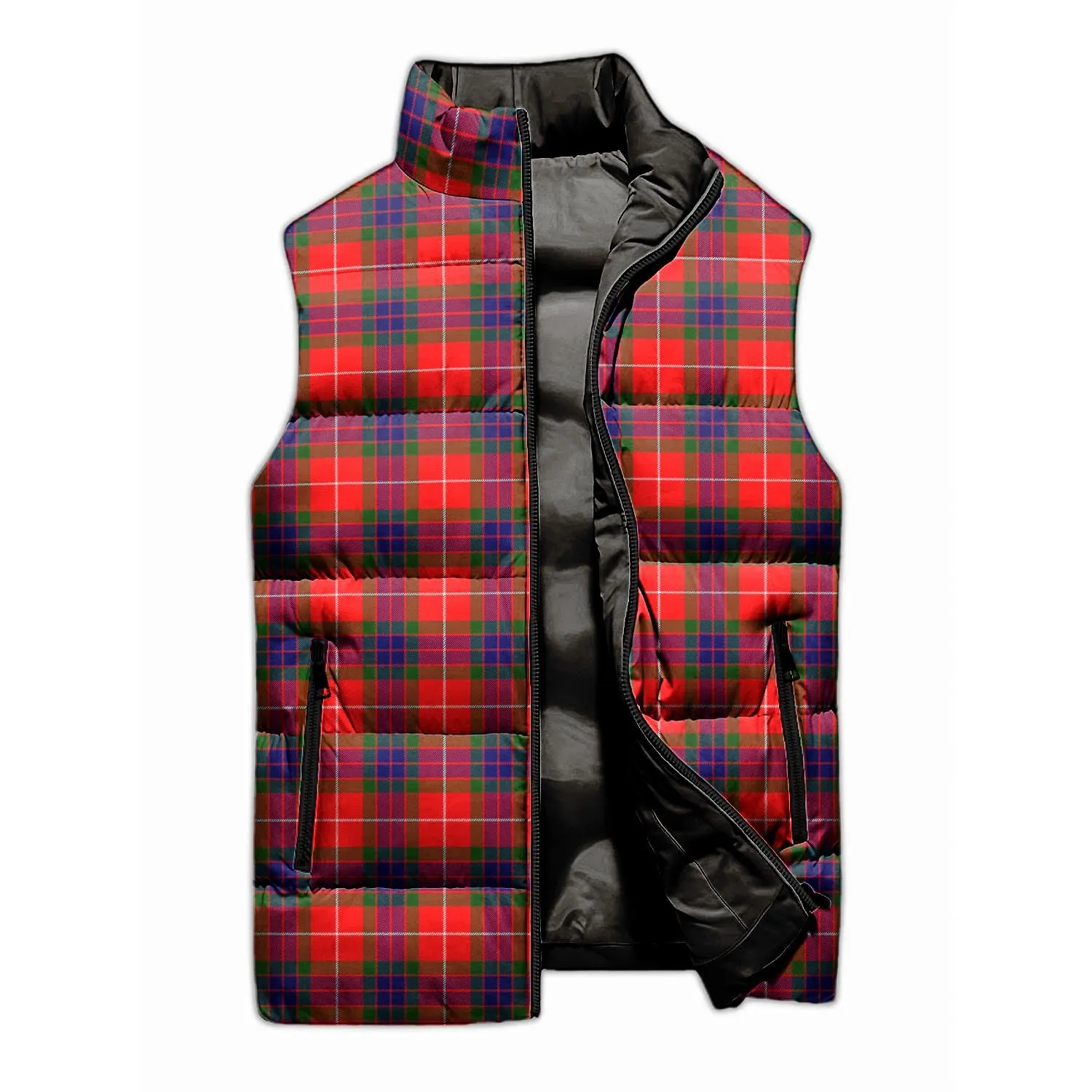 Abernethy Tartan Sleeveless Puffer Jacket