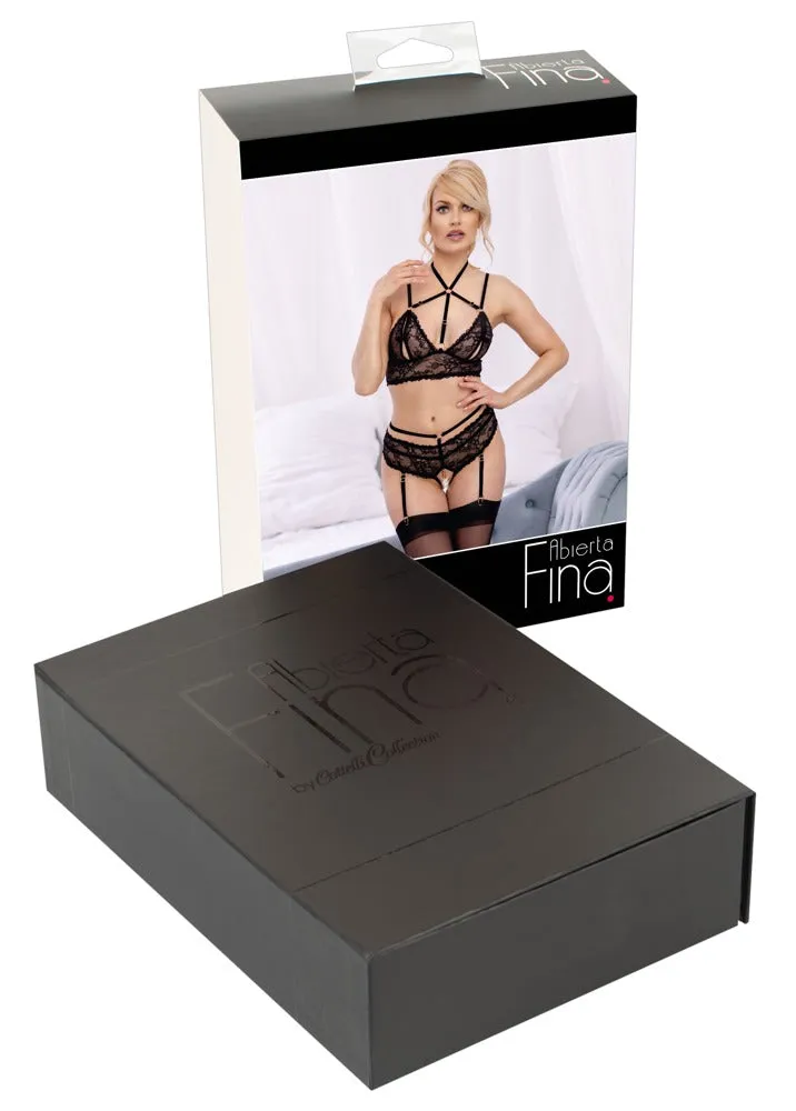 Abierta Fina Lingerie Set