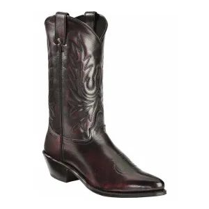 ABILENE MEN'S BLACK CHERRY AIR COMFORT COWHIDE BOOT - 6461