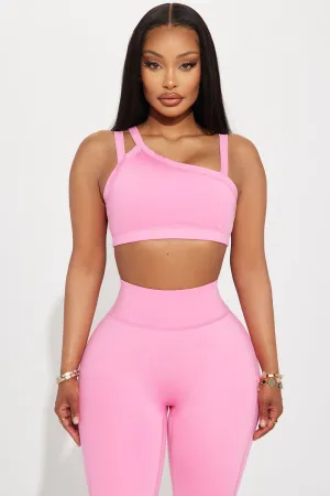 Above The Net Elevate Sports Bra - Bubblegum Pink