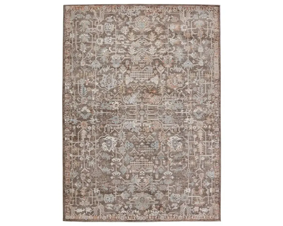 Abrielle ABL03 Brown Rug