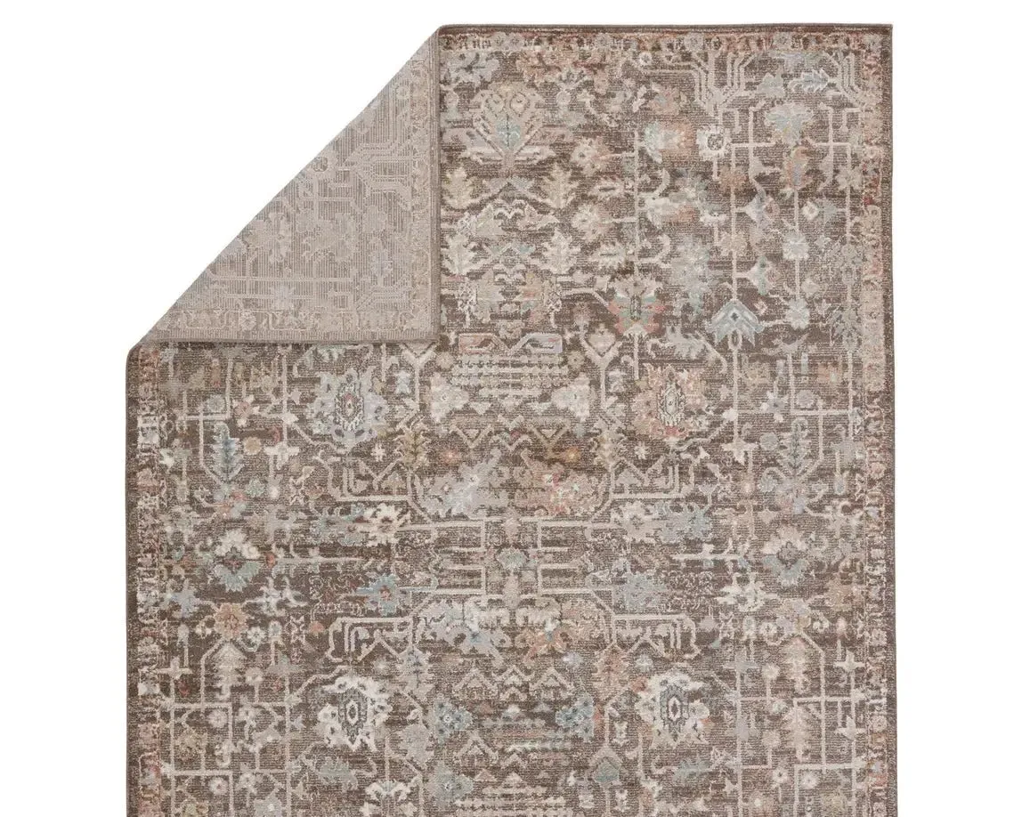 Abrielle ABL03 Brown Rug