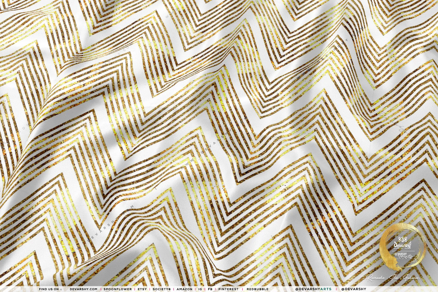 Abstract Apparel Fabric 3Meters  9 Designs on 8 Fabric Options Fabric By the Yard | D20257