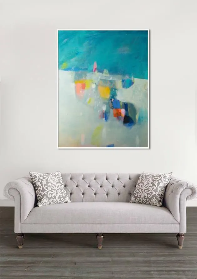 Abstract art print gallery wall prints wall art ocean print by Camilo Mattis