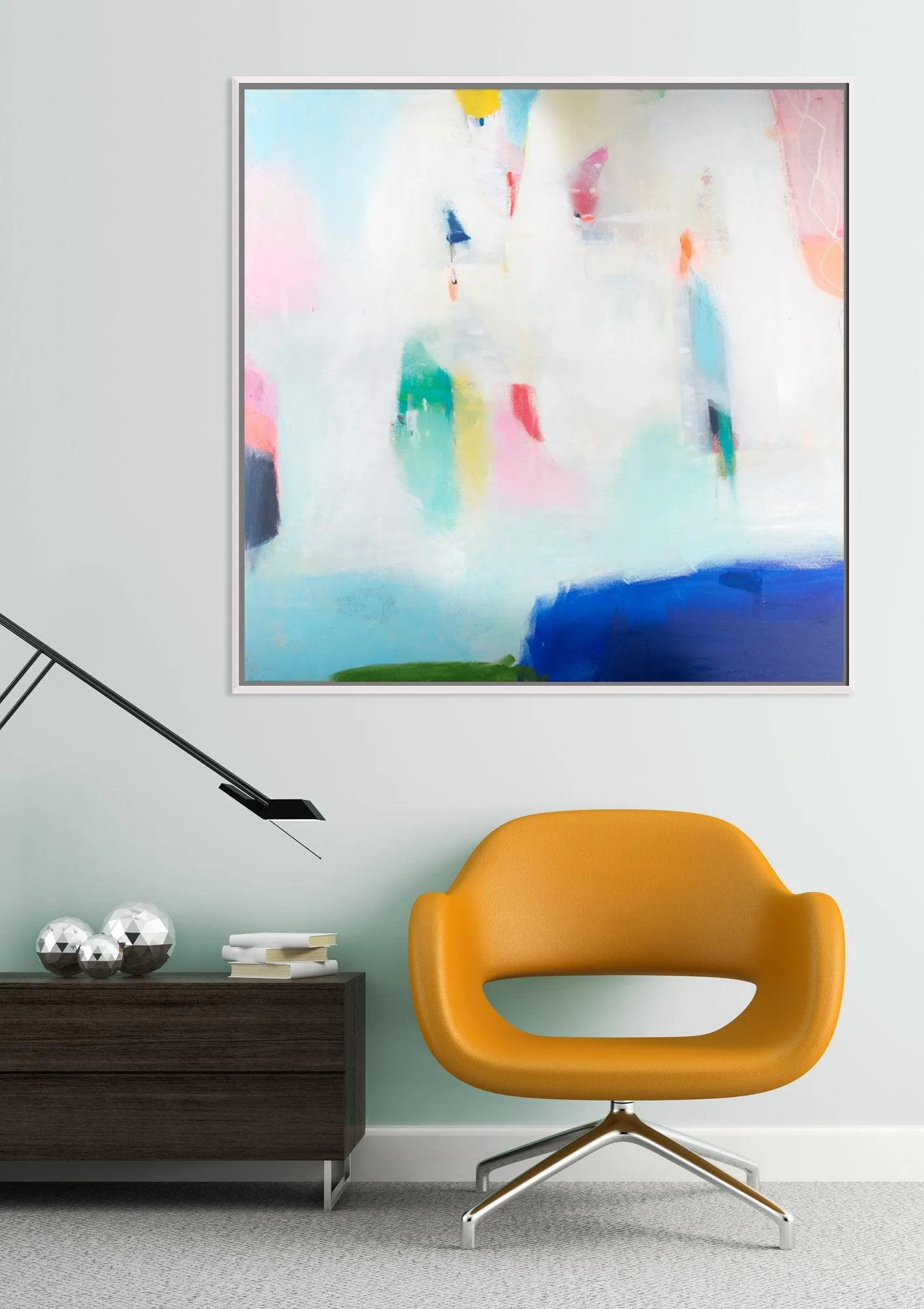 Abstract art print, Print on Canvas, modern landscape, Art Print for living Room, abstract Giclee print, abstract painting