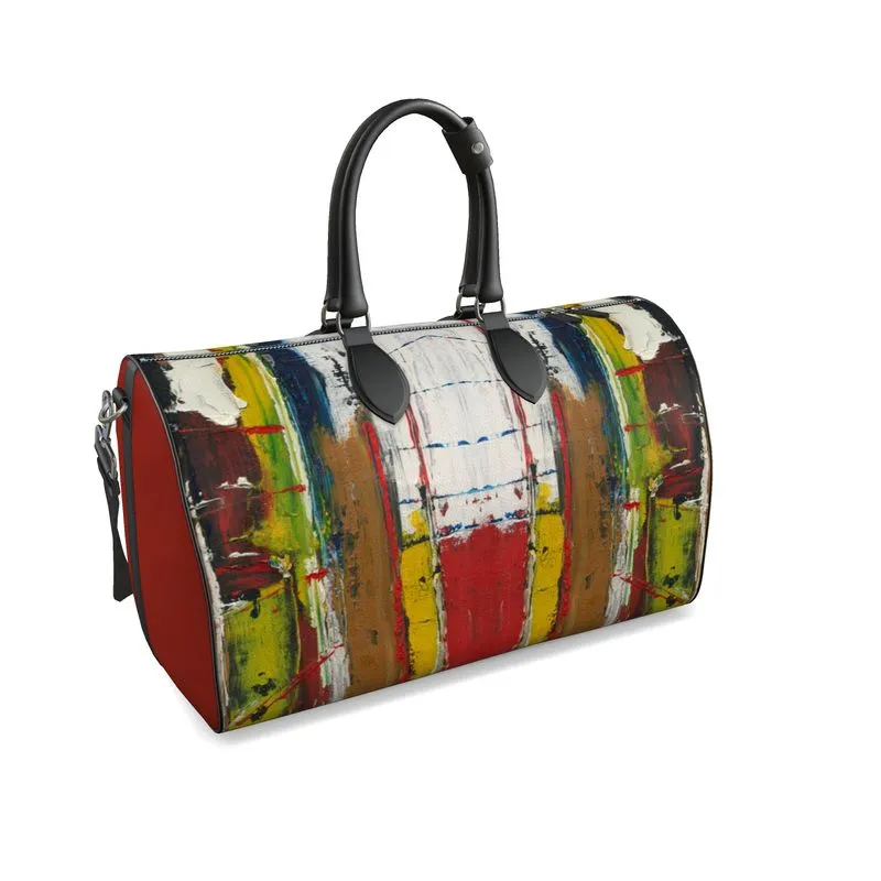 Abstract Art Travel Luggage Bag